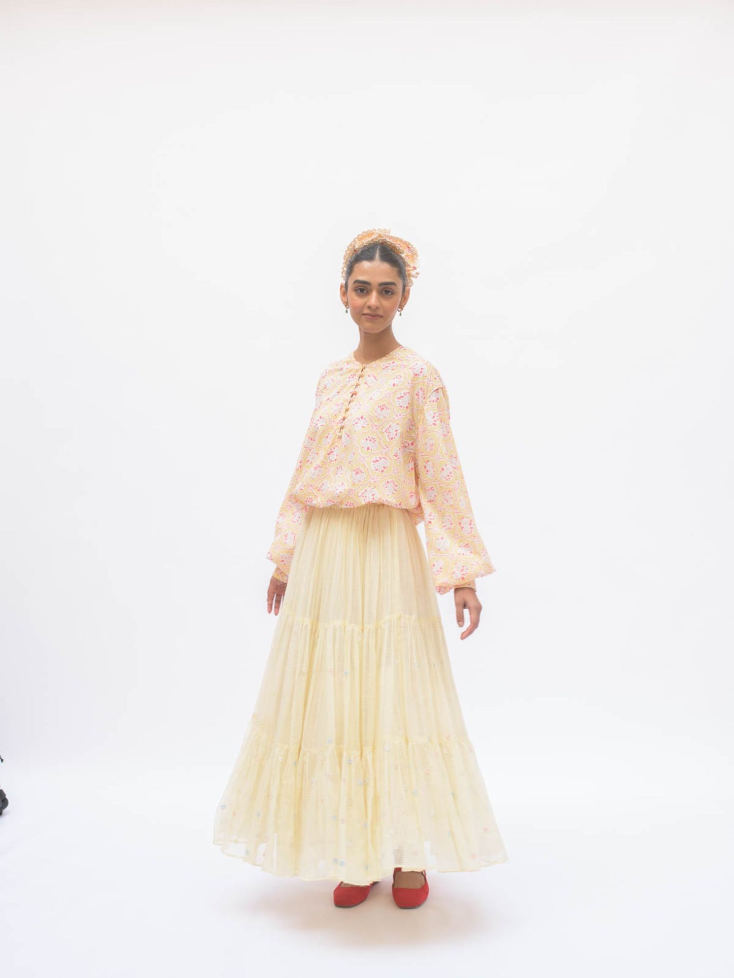 MAYA SKIRT (lemon)