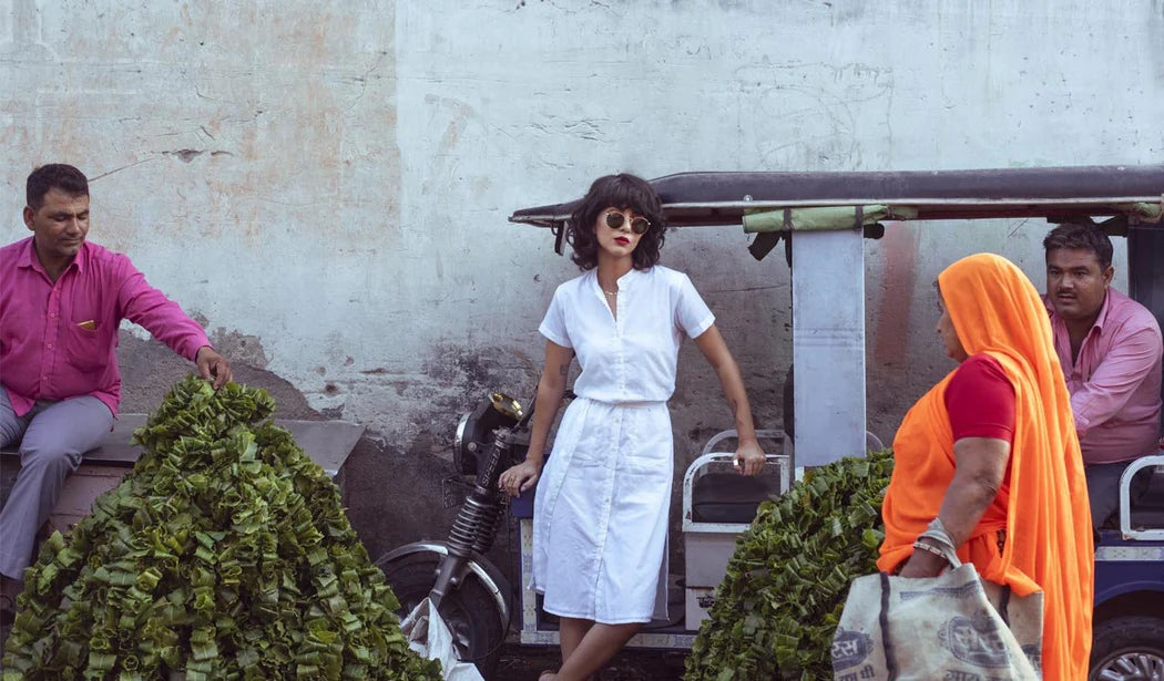 WHITE SHIRT DRESS
