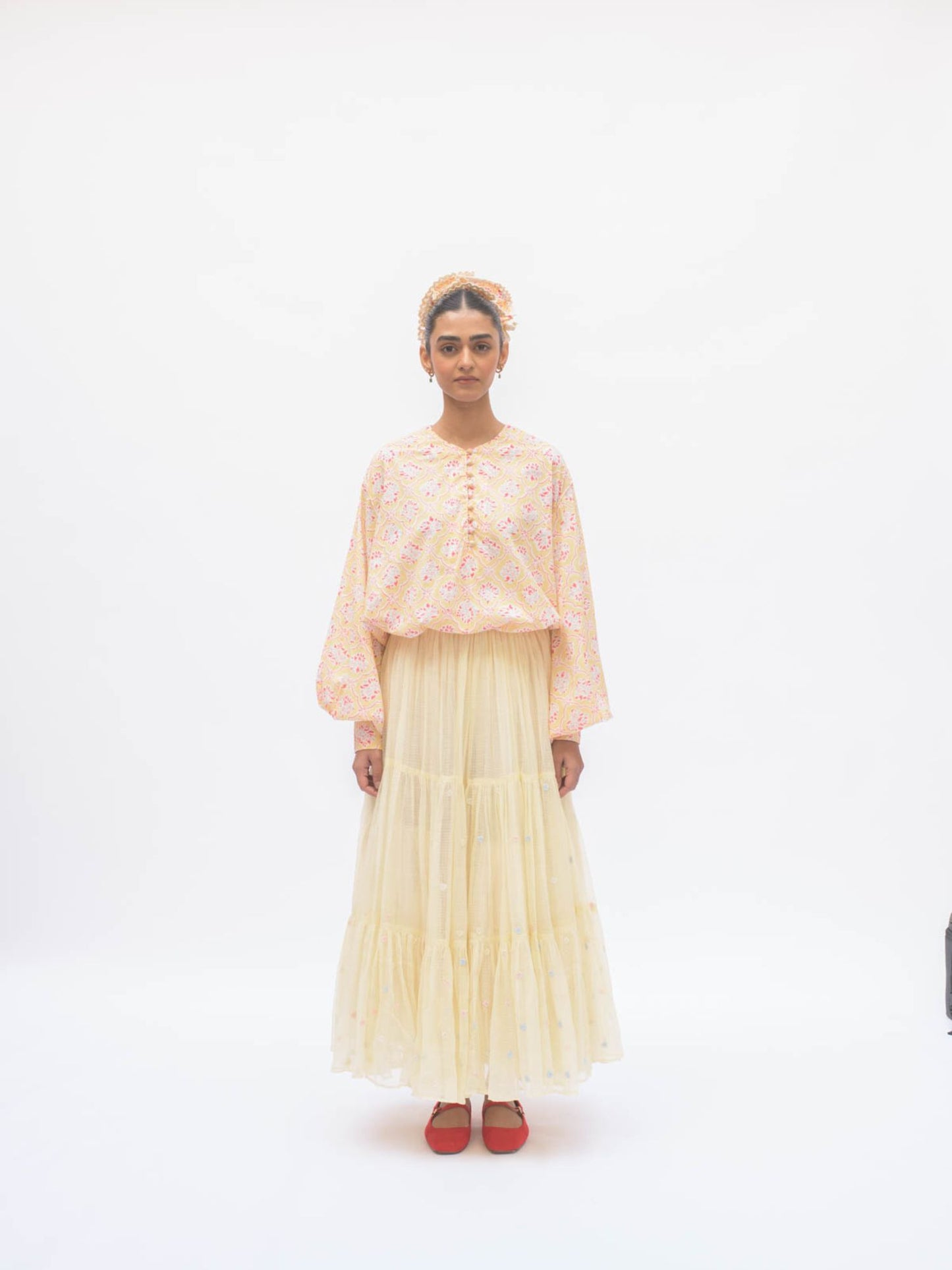 MAYA TOP (LEMON)
