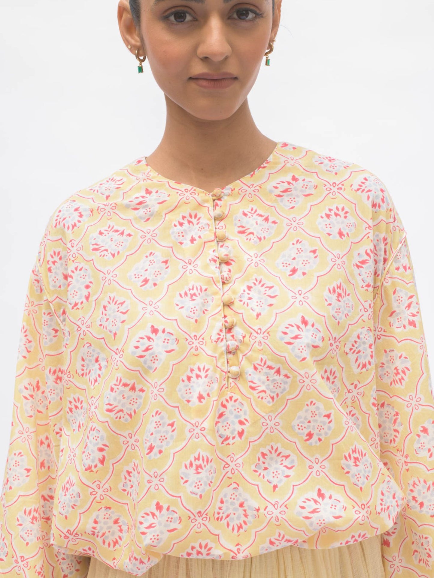 MAYA TOP (LEMON)
