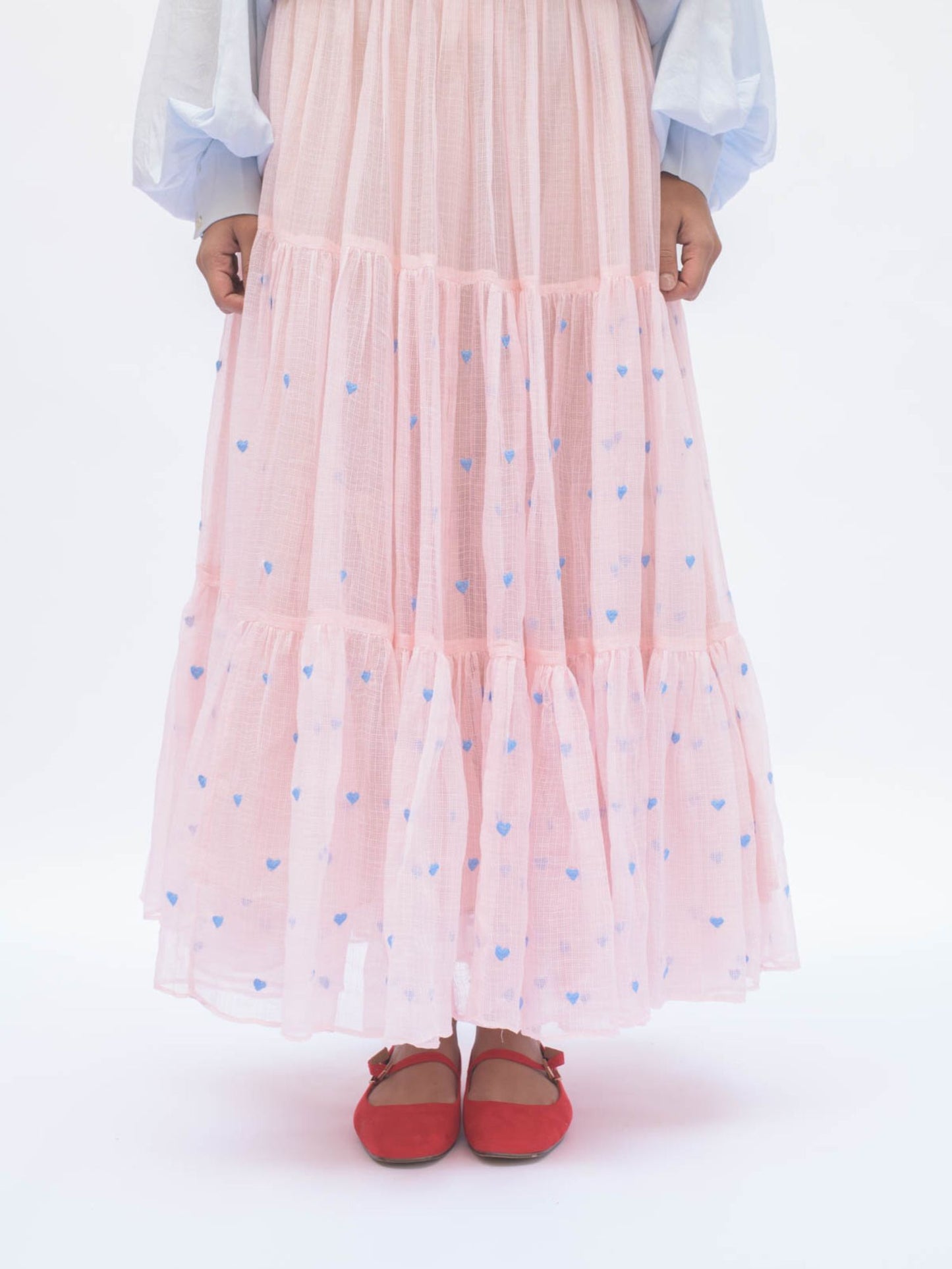 MAYA SKIRT SALMON