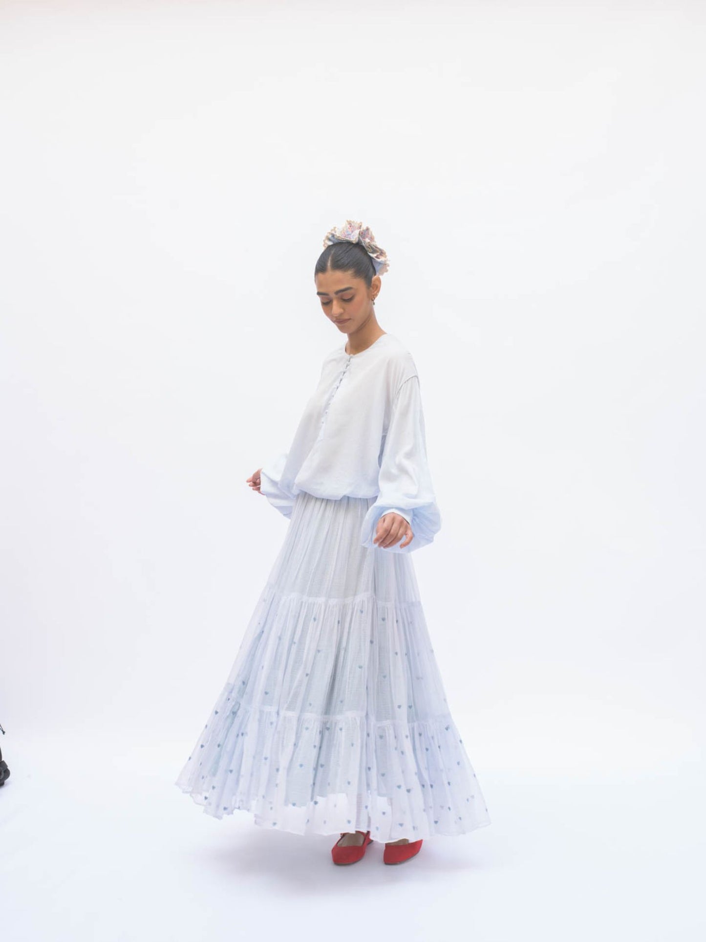 MAYA SKIRT (POWDER BLUE)