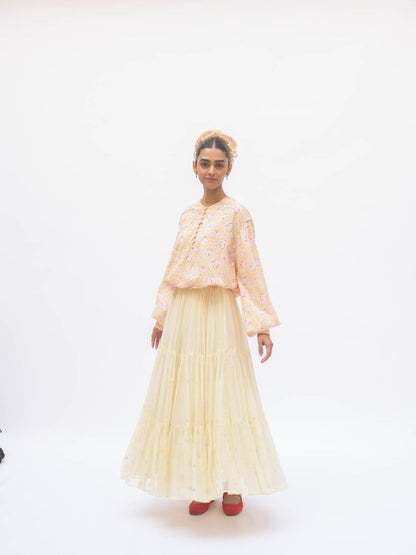 MAYA SKIRT (lemon)