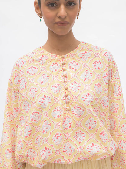 MAYA TOP (LEMON)