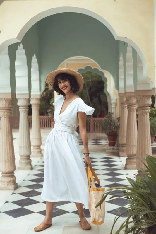 WHITE SUNDRESS