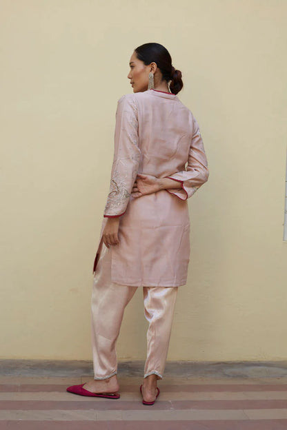 SHORT KURTA (OLD ROSE )