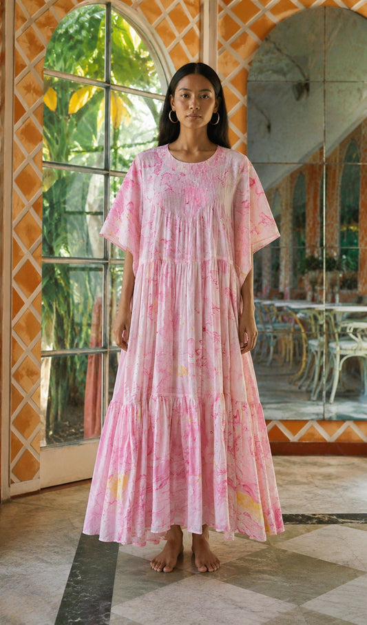 PINK MARBLE DRESS