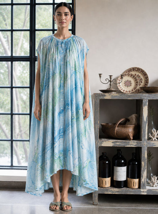 MONET GATHER DRESS