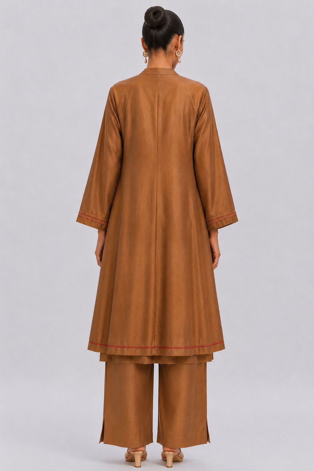 11 KALI KURTA SET (COPPER)