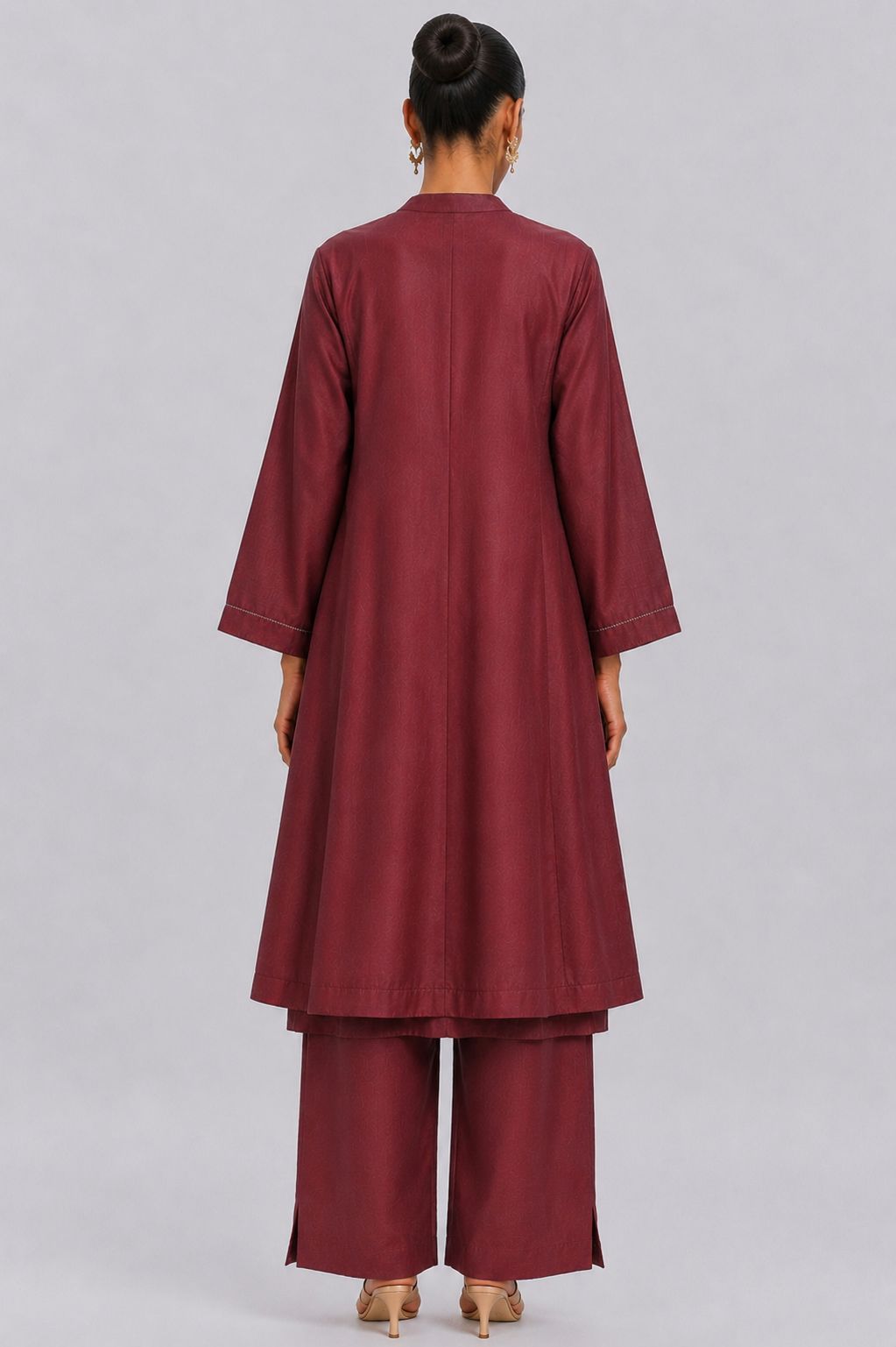 11 KALI KURTA SET (CABARNET)