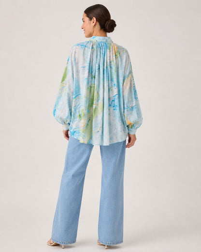 ADVOCATE TOP BLUE-YELLOW