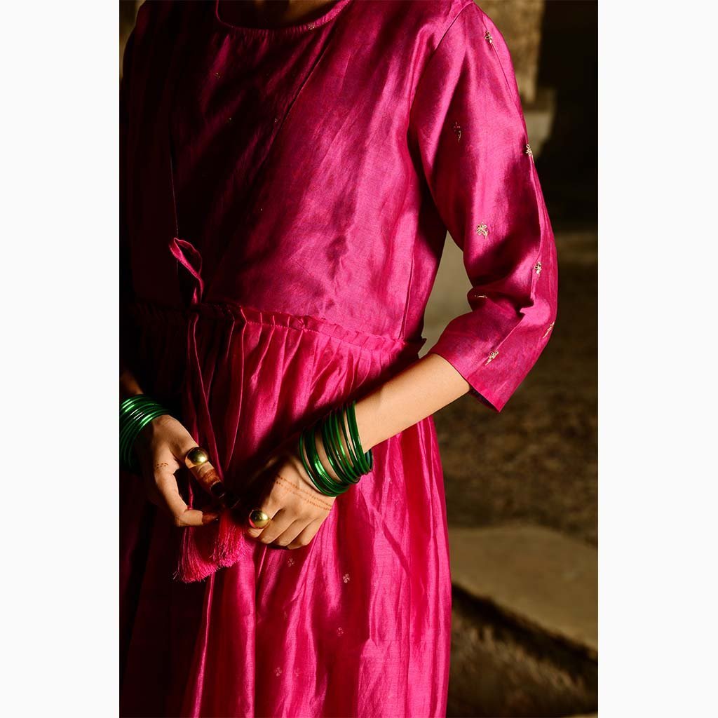 KURJAN (Set of 3-Rani Pink) - Tokree Shop Jaipur