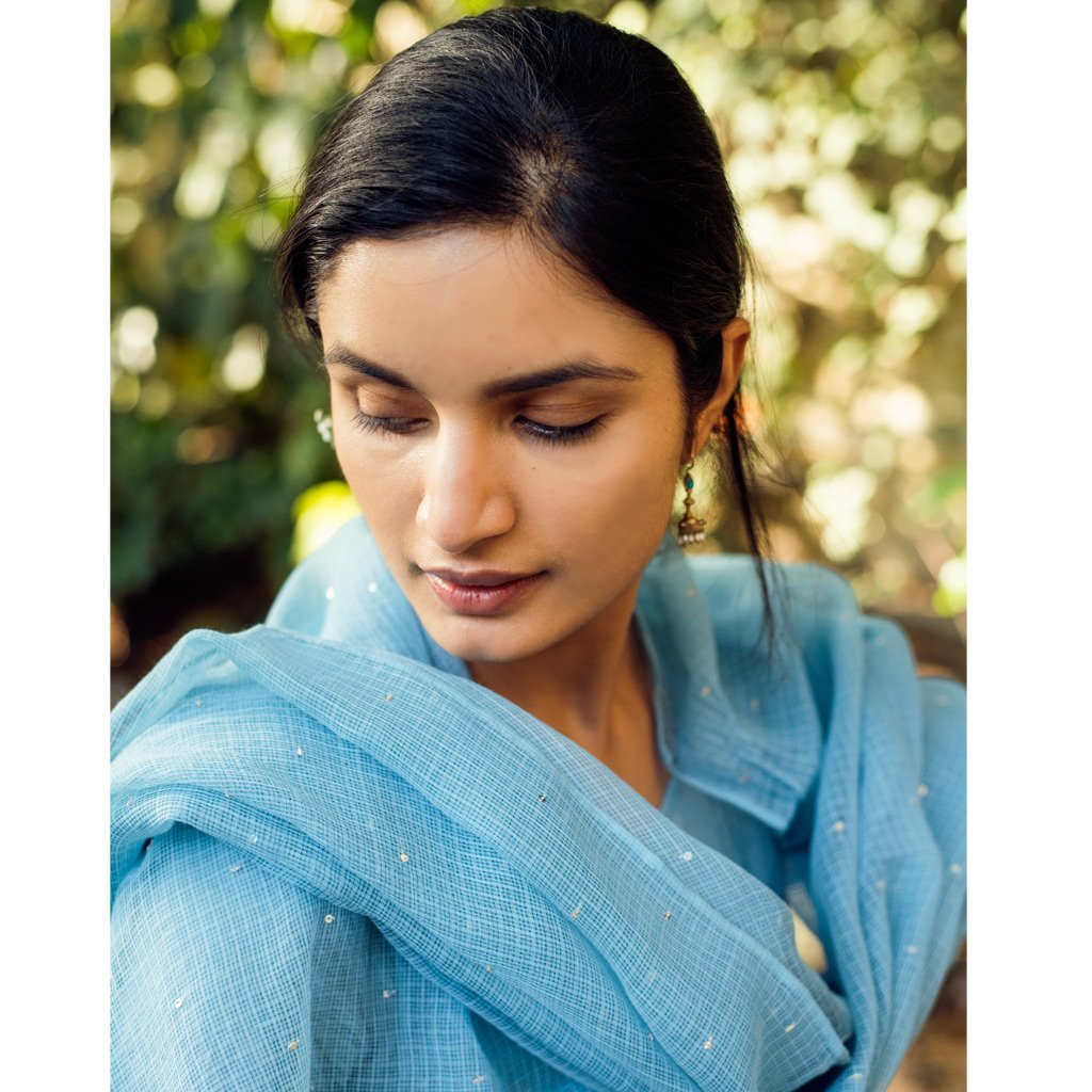 INAAYAT (Kurta/dress-Sky Blue) - Tokree Shop Jaipur