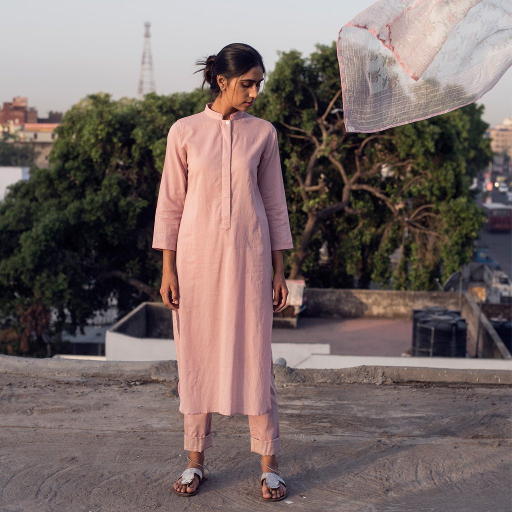 BEENA (Pant/Pajama-Old Rose) - Tokree Shop Jaipur