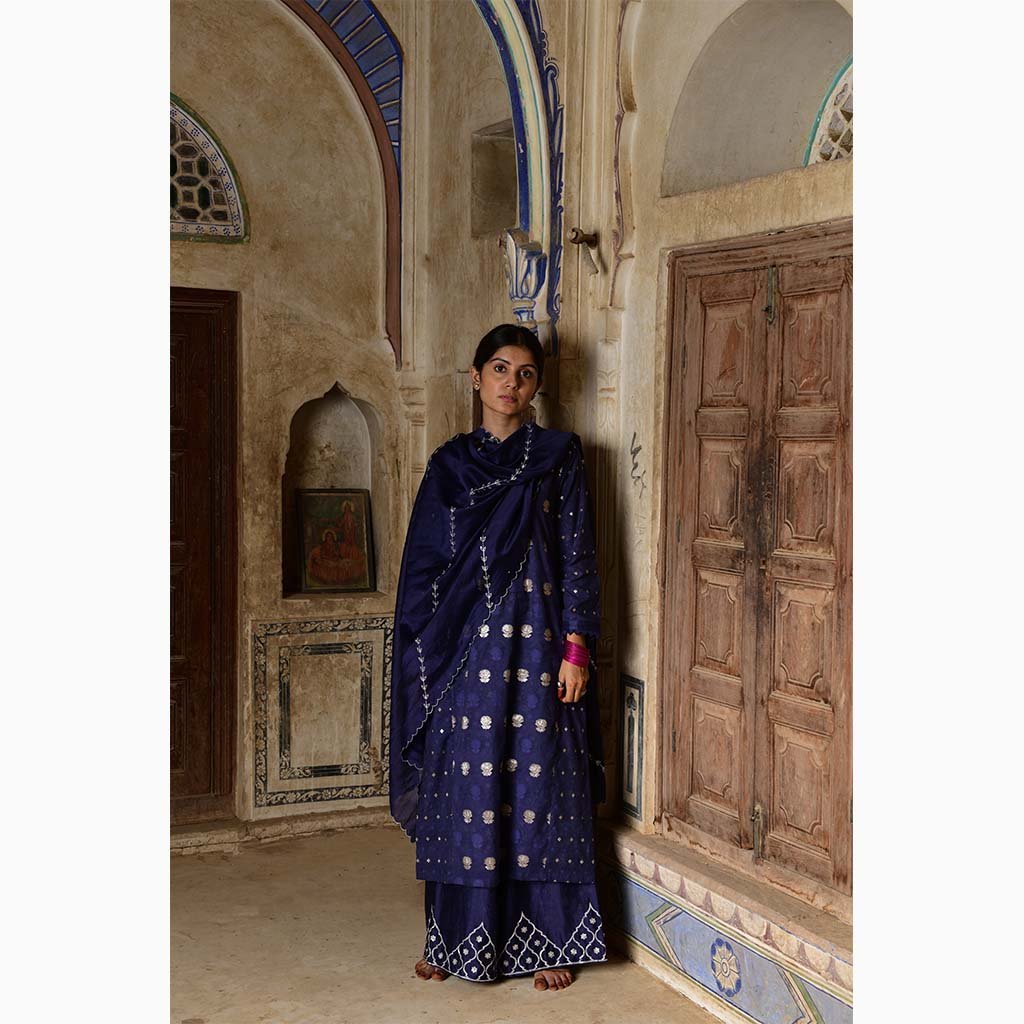 INDRANEEL (Set of 3-Royal Blue) - Tokree Shop Jaipur