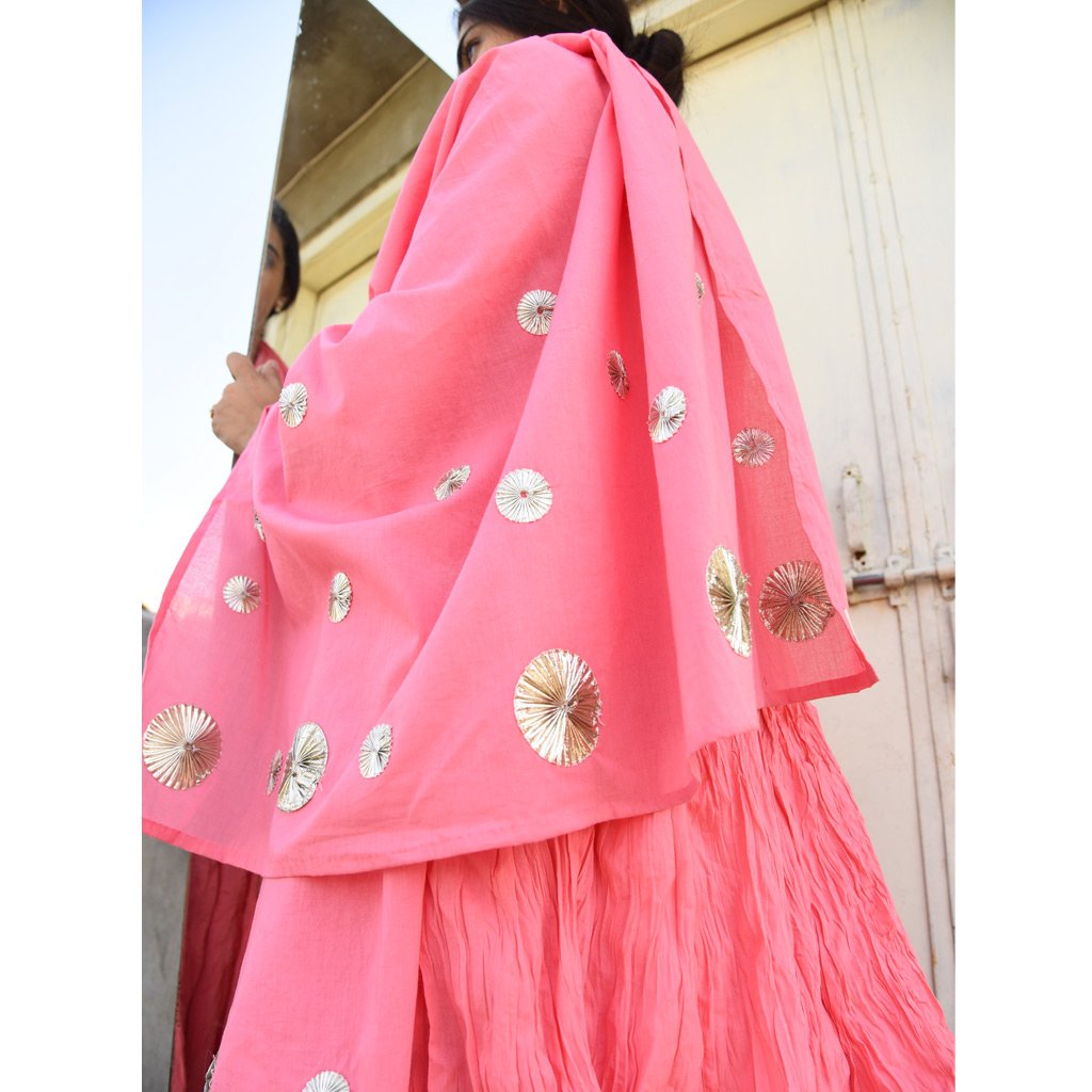 HAMSIKA (Kurta/Dress-Pink) - Tokree Shop Jaipur