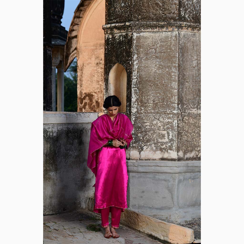GOMED (Set of 3-Rani Pink) - Tokree Shop Jaipur