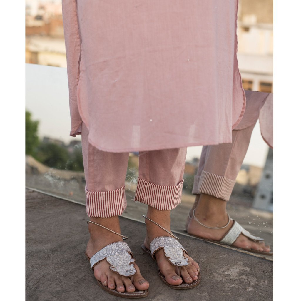 BEENA (Pant/Pajama-Old Rose) - Tokree Shop Jaipur