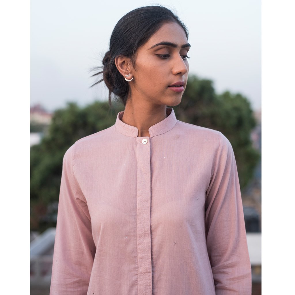 JAVED GULABI (Kurta/Dress-Old Rose) - Tokree Shop Jaipur