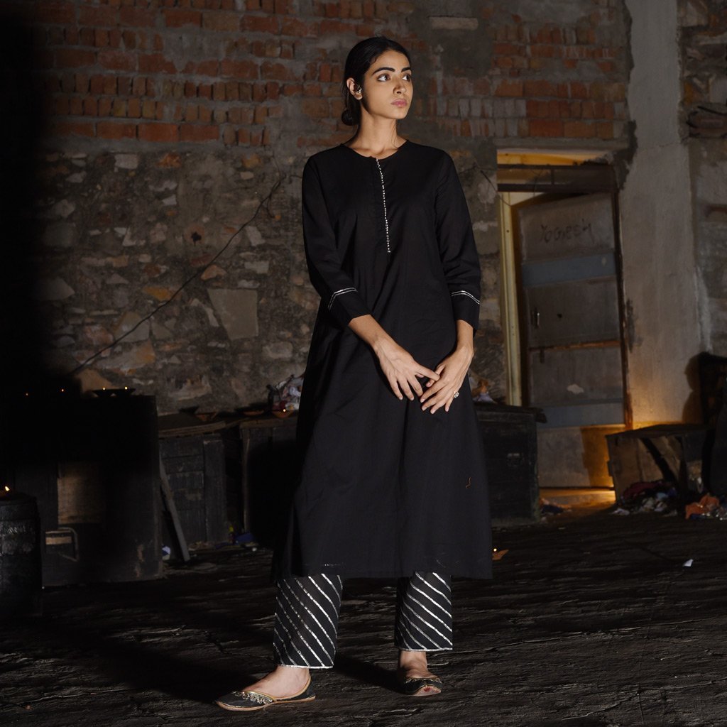 KAJRI (Kurta/Dress-Black) - Tokree Shop Jaipur