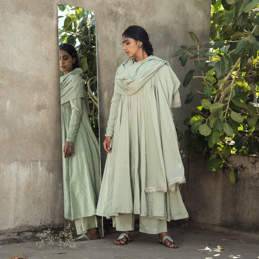 AALA (Kurta/Dress-Jade) - Tokree Shop Jaipur