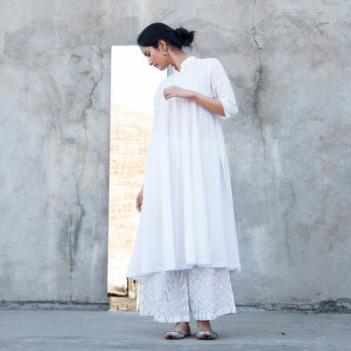 CHARITA (Kurta/Dress-White) - Tokree Shop Jaipur