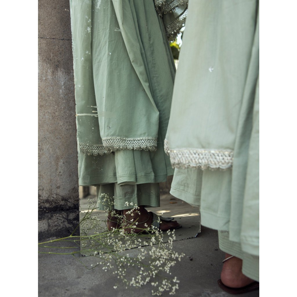 AALA (Kurta/Dress-Jade) - Tokree Shop Jaipur