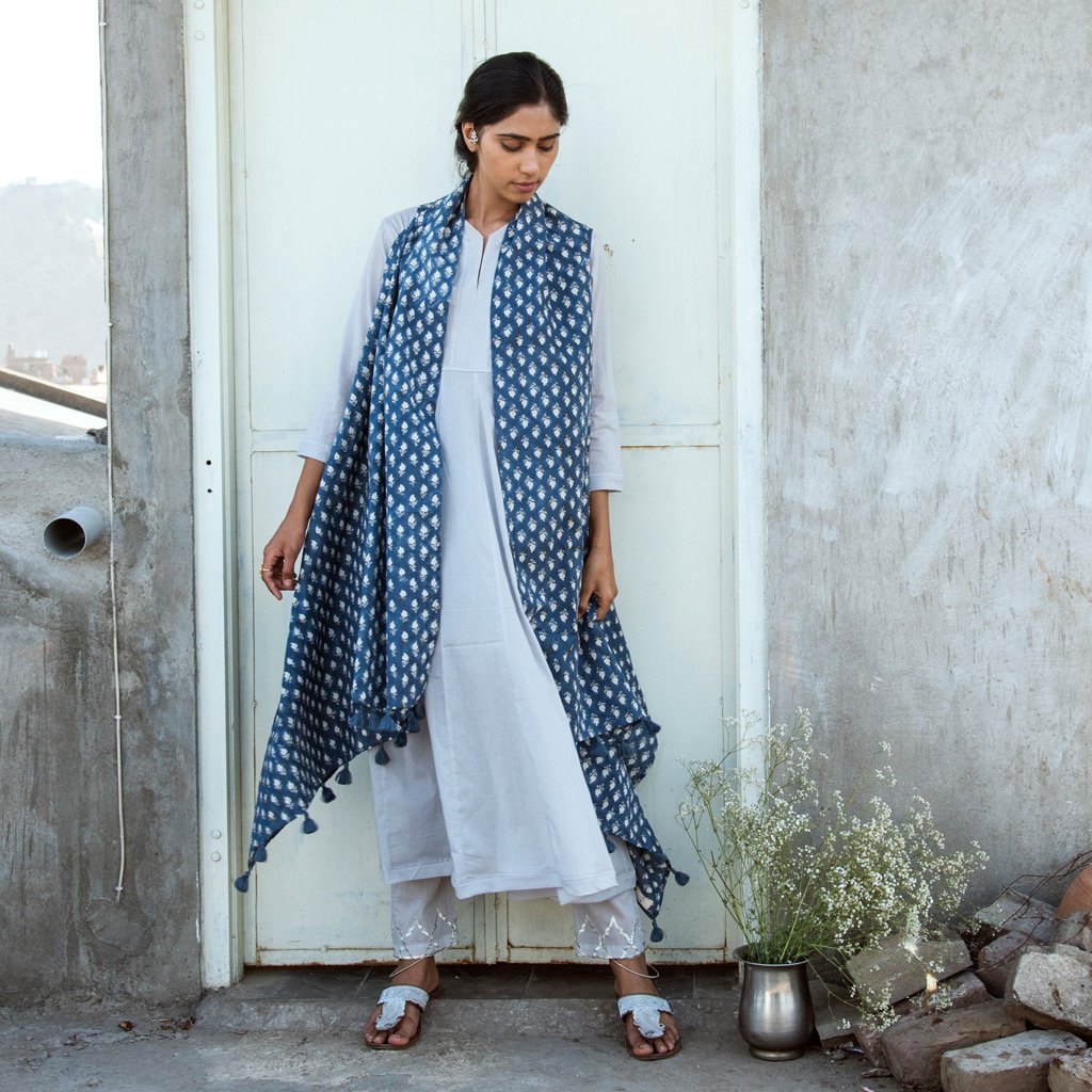 AISHA (Pant/Pajama-Grey) - Tokree Shop Jaipur